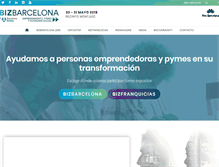 Tablet Screenshot of bizbarcelona.com